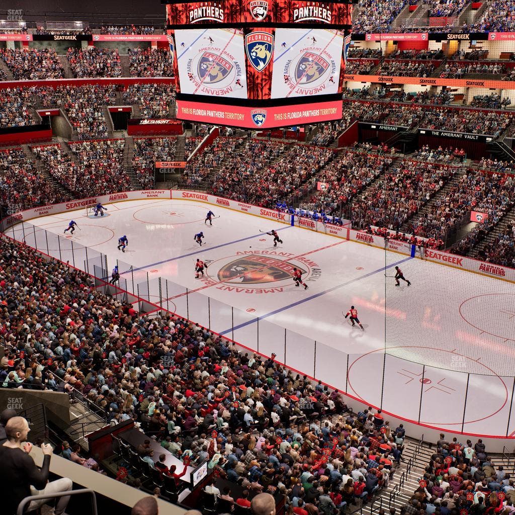 Amerant Bank Arena - Section Club Suite 14 B Seat View