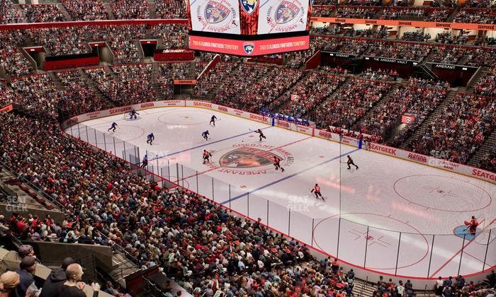 Amerant Bank Arena - Section Club Suite 14 B Seat View