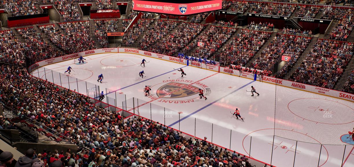 Amerant Bank Arena - Section Club Suite 15 A Seat View