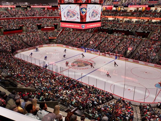 Amerant Bank Arena - Section Club Suite 15 A Seat View