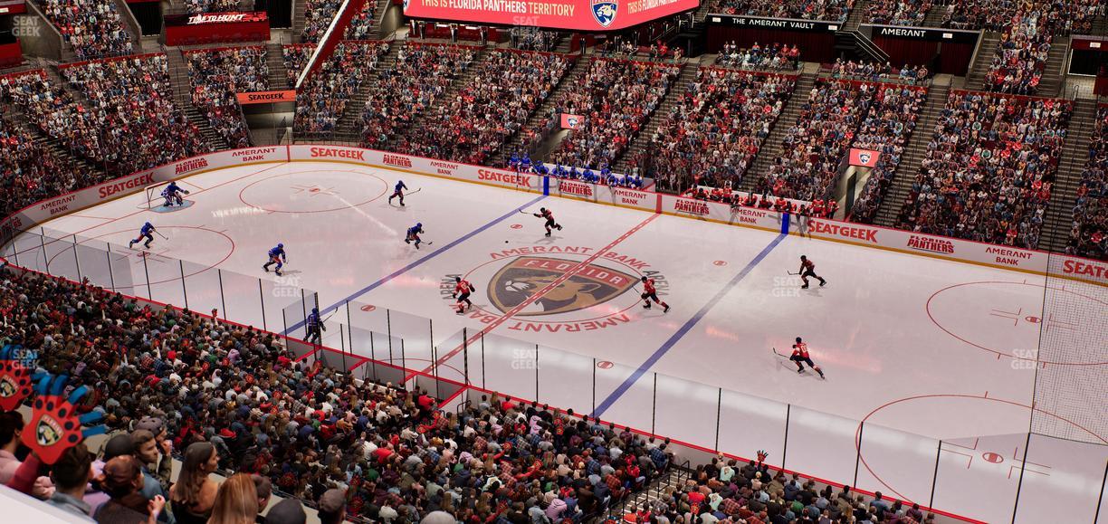 Amerant Bank Arena - Section Club Suite 16 A Seat View