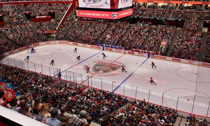 Amerant Bank Arena - Section Club Suite 16 A Seat View