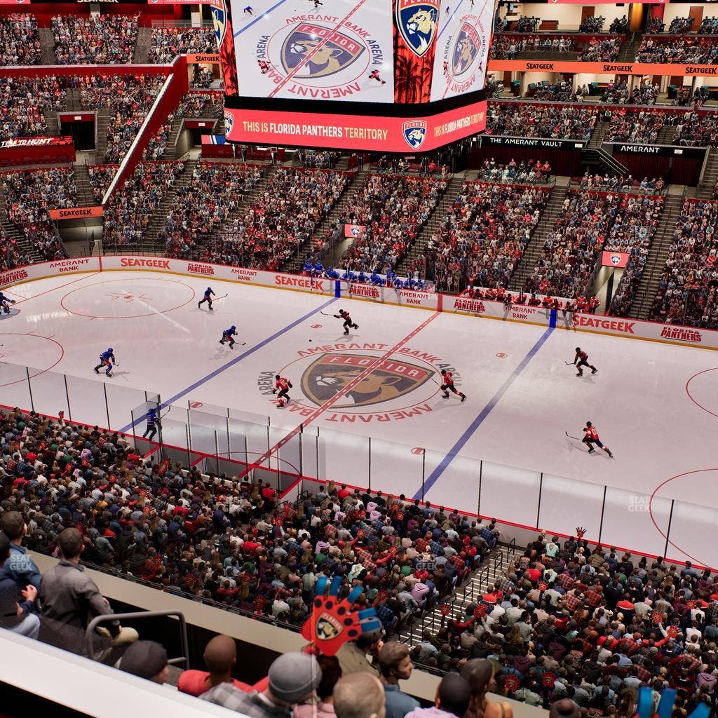 Amerant Bank Arena - Section Club Suite 16 B Seat View