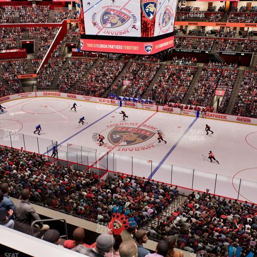 Amerant Bank Arena - Section Club Suite 16 B Seat View