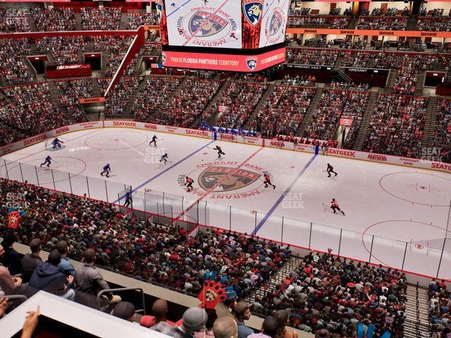 Amerant Bank Arena - Section Club Suite 16 B Seat View
