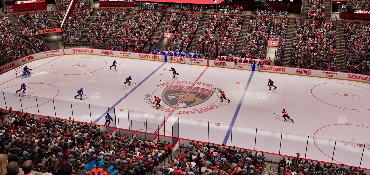Amerant Bank Arena - Section Club Suite 17 A Seat View