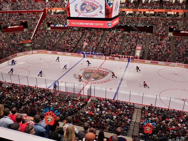 Amerant Bank Arena - Section Club Suite 17 A Seat View