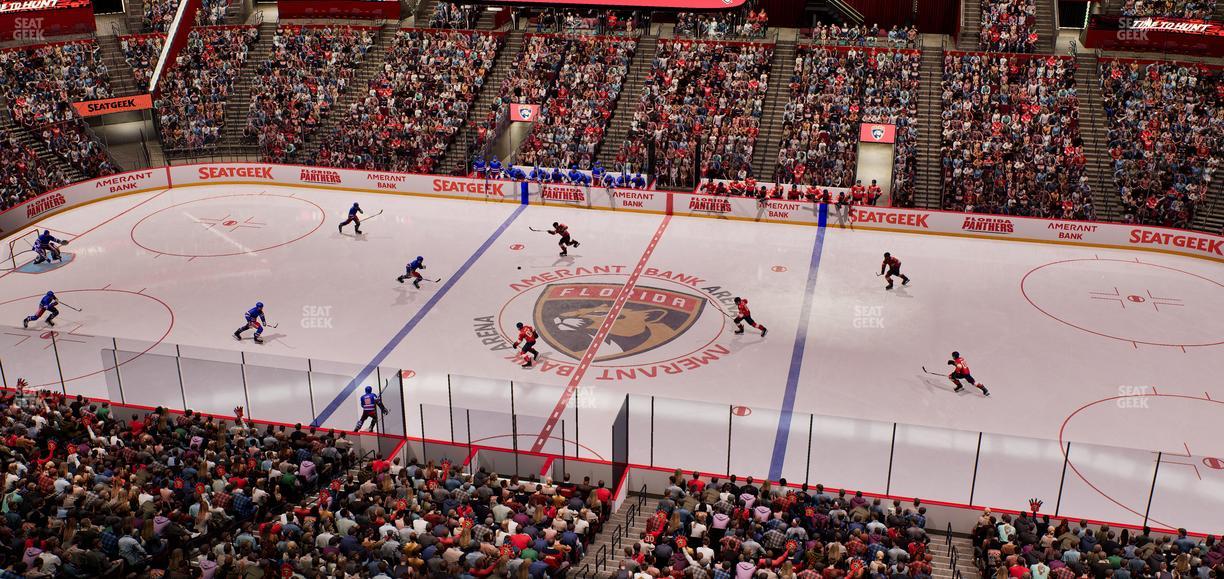 Amerant Bank Arena - Section Club Suite 17 B Seat View