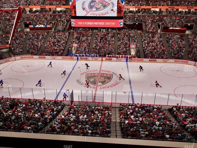 Amerant Bank Arena - Section Club Suite 18 A Seat View
