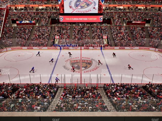 Amerant Bank Arena - Section Club Suite 18 B Seat View