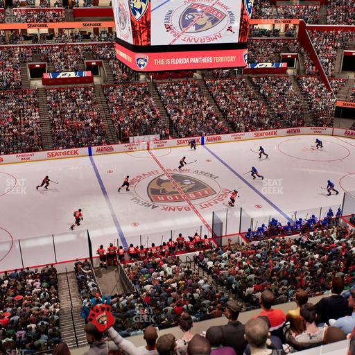 Amerant Bank Arena - Section Club Suite 2 B Seat View