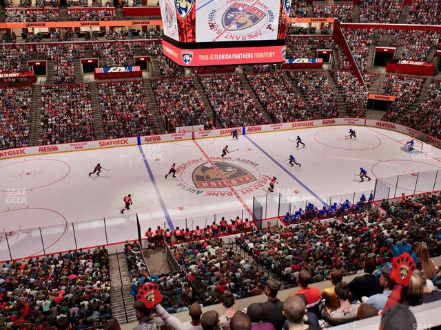 Amerant Bank Arena - Section Club Suite 2 B Seat View