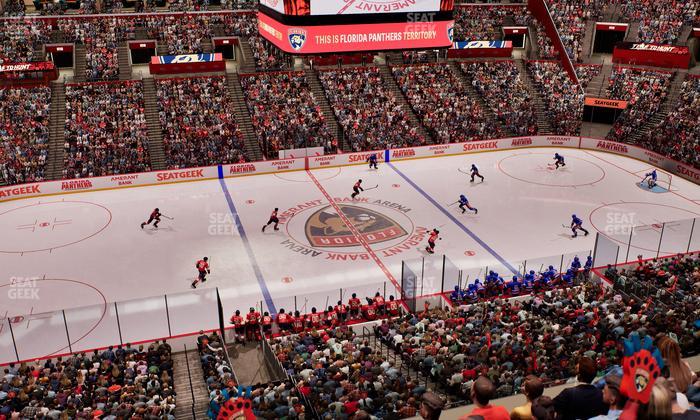 Amerant Bank Arena - Section Club Suite 2 B Seat View