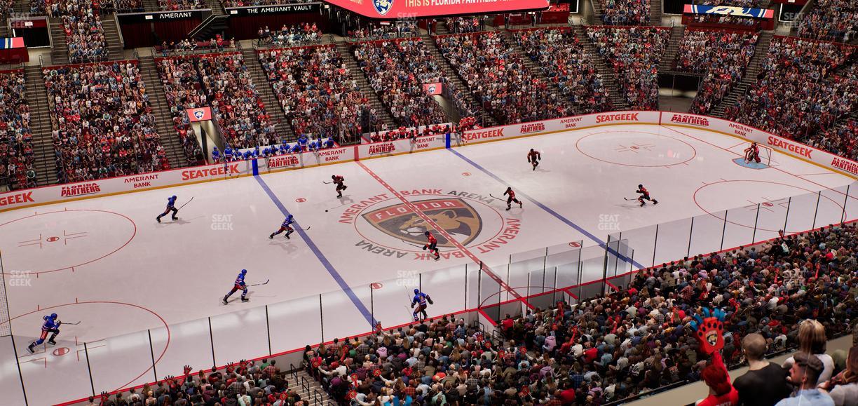 Amerant Bank Arena - Section Club Suite 20 A Seat View