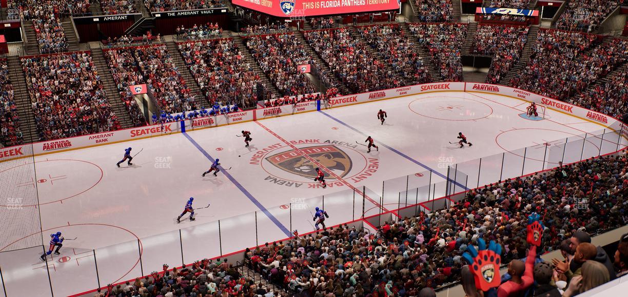 Amerant Bank Arena - Section Club Suite 20 B Seat View