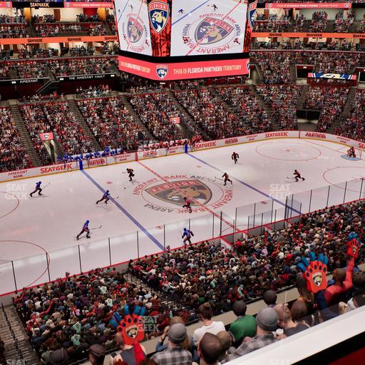 Amerant Bank Arena - Section Club Suite 20 B Seat View