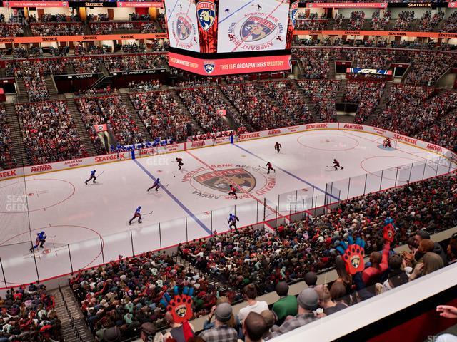 Amerant Bank Arena - Section Club Suite 20 B Seat View
