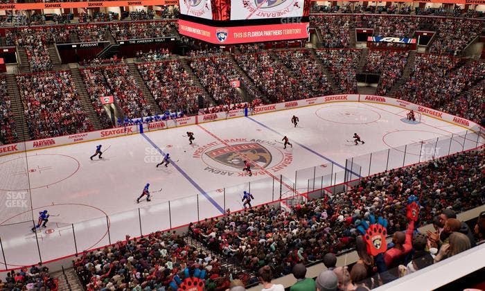 Amerant Bank Arena - Section Club Suite 20 B Seat View