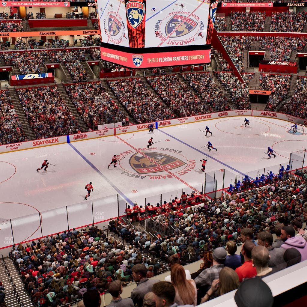 Amerant Bank Arena - Section Club Suite 3 B Seat View