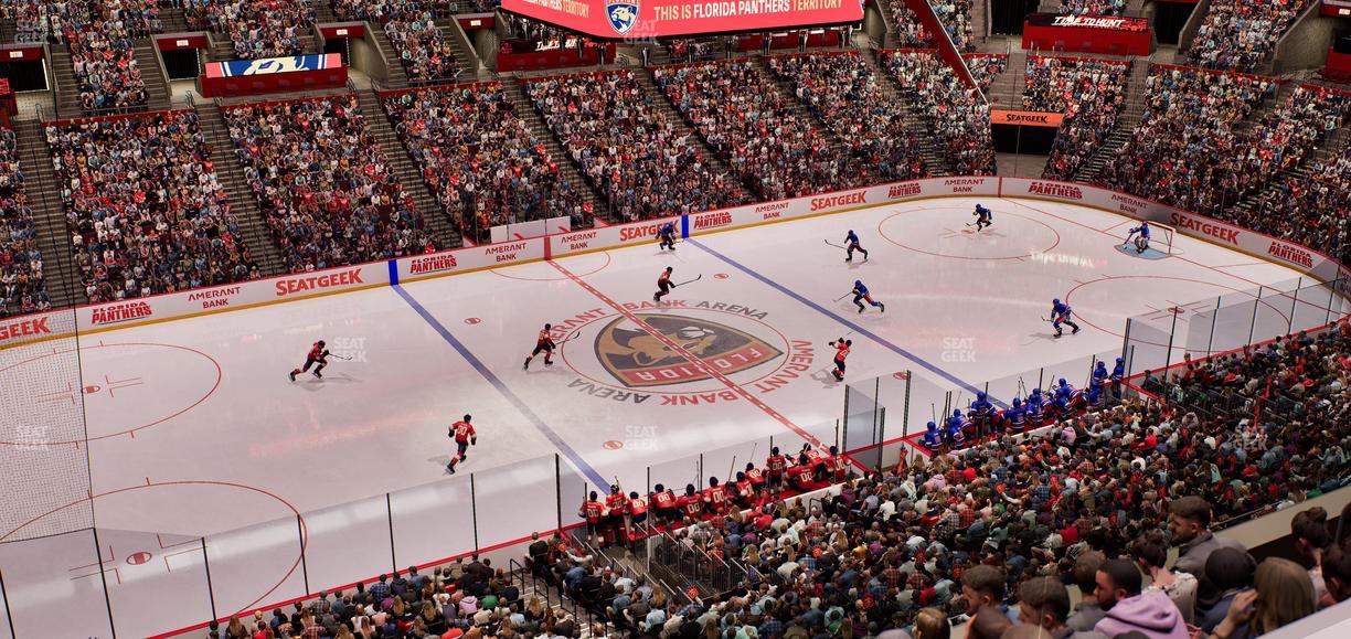 Amerant Bank Arena - Section Club Suite 3 B Seat View