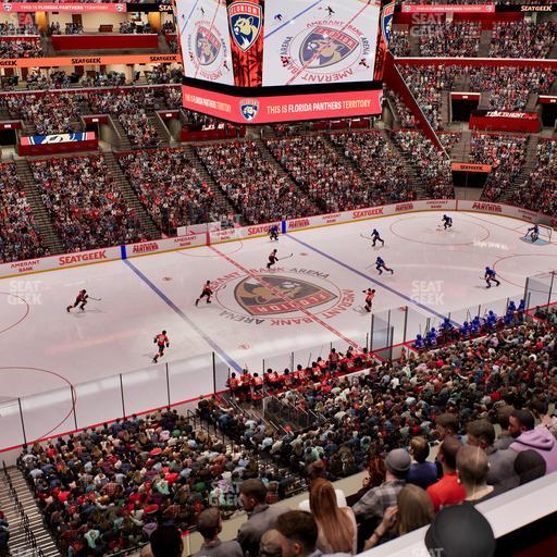 Amerant Bank Arena - Section Club Suite 3 B Seat View