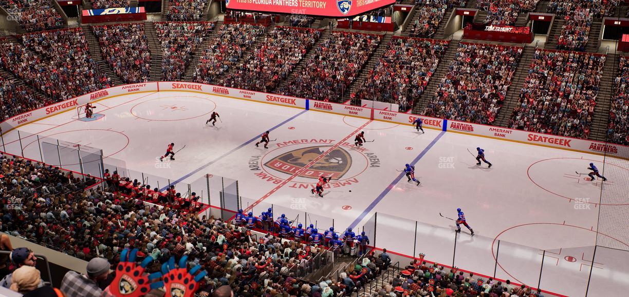 Amerant Bank Arena - Section Club Suite 34 A Seat View