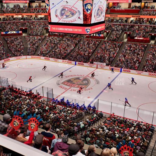 Amerant Bank Arena - Section Club Suite 34 A Seat View