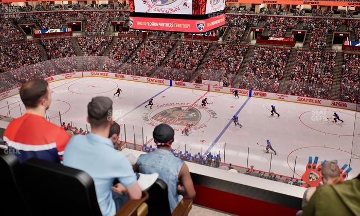 Amerant Bank Arena - Section Club Suite 34 B Seat View