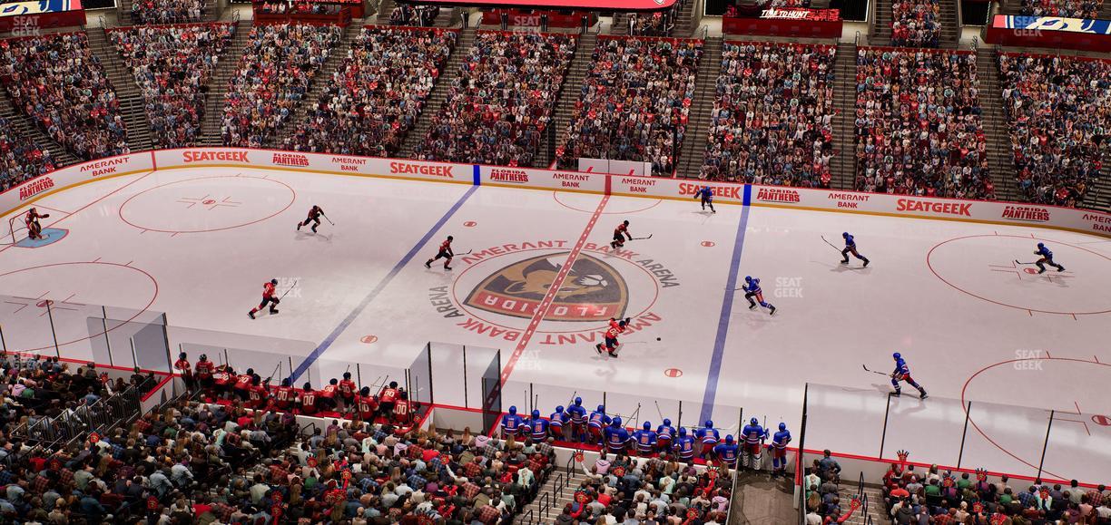 Amerant Bank Arena - Section Club Suite 35 B Seat View