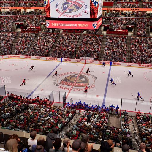 Amerant Bank Arena - Section Club Suite 35 B Seat View