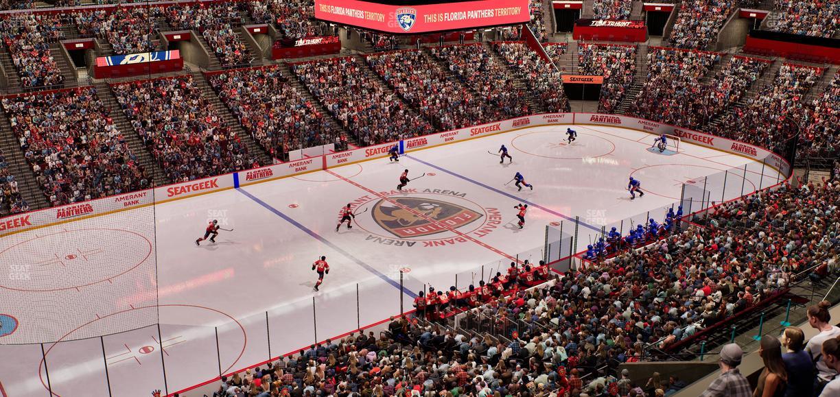 Amerant Bank Arena - Section Club Suite 4 Seat View