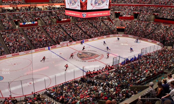 Amerant Bank Arena - Section Club Suite 4 Seat View