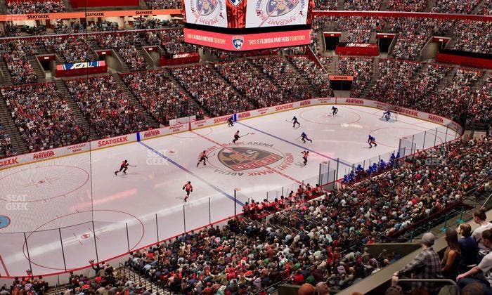 Amerant Bank Arena - Section Club Suite 4 Seat View