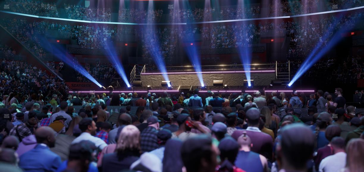 Amerant Bank Arena - Section Floor 1 Seat View