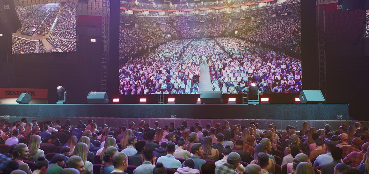 Amerant Bank Arena - Section Floor 1 Seat View