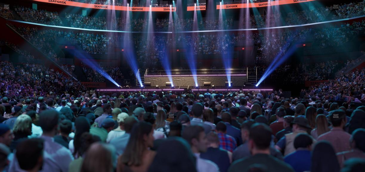 Amerant Bank Arena - Section Floor 4 Seat View