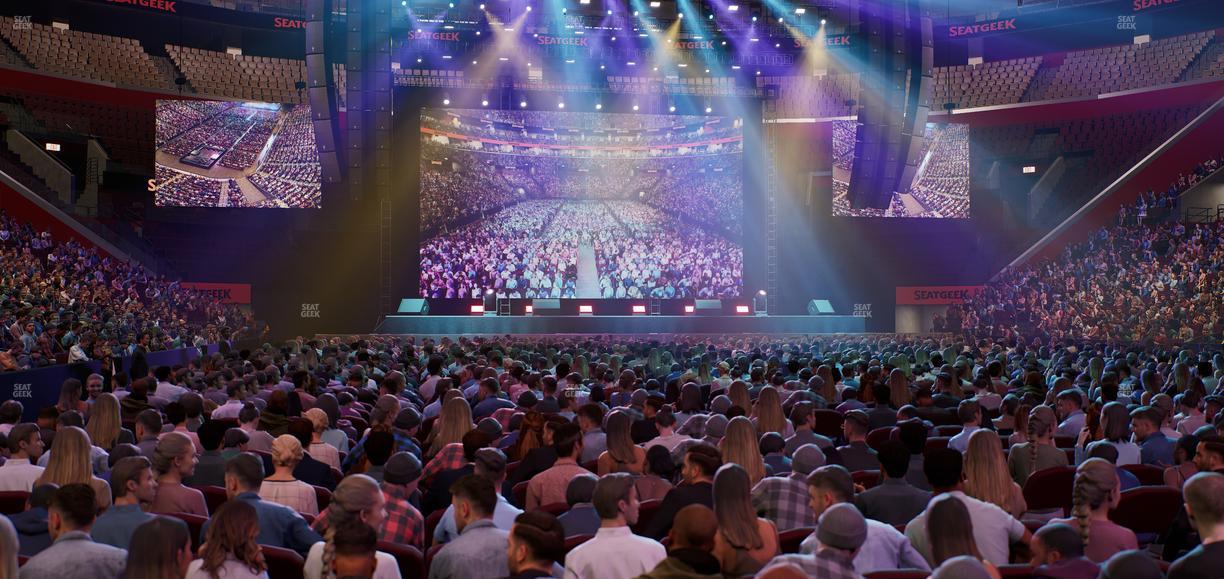 Amerant Bank Arena - Section Floor 8 Seat View