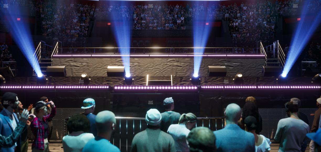 Amerant Bank Arena - Section Ga Floor Seat View