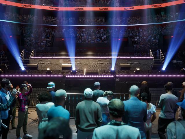 Amerant Bank Arena - Section Ga Floor Seat View