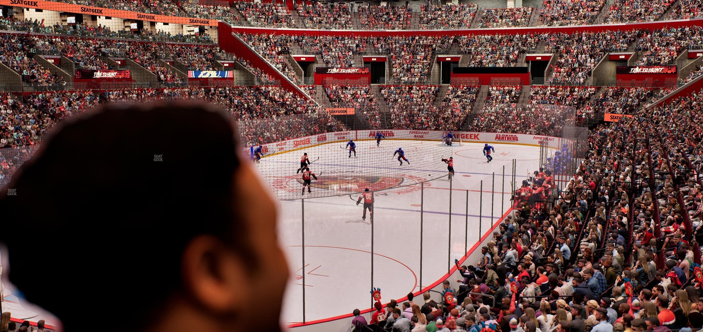 Amerant Bank Arena - Section Loge Box 107 A Seat View