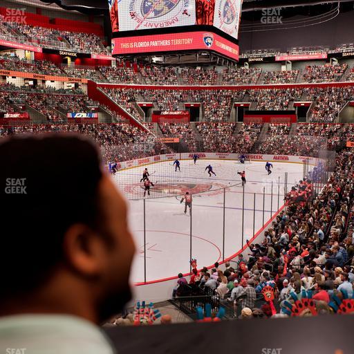 Amerant Bank Arena - Section Loge Box 107 A Seat View