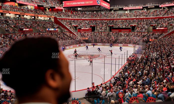 Amerant Bank Arena - Section Loge Box 107 A Seat View