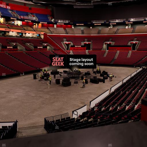 Amerant Bank Arena - Section Loge Box 107 B Seat View