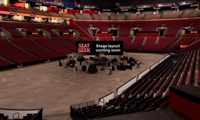 Amerant Bank Arena - Section Loge Box 107 B Seat View
