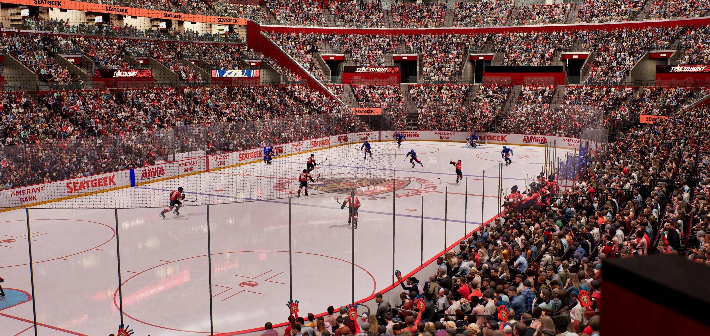 Amerant Bank Arena - Section Loge Box 107 B Seat View