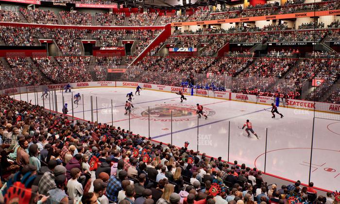 Amerant Bank Arena - Section Loge Box 115 A Seat View