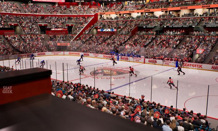 Amerant Bank Arena - Section Loge Box 115 B Seat View