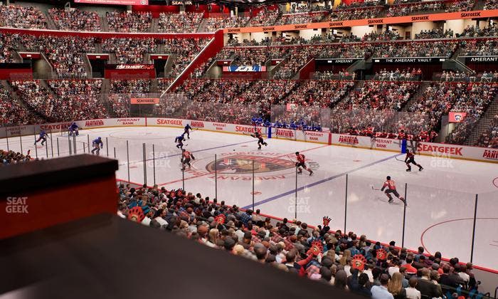 Amerant Bank Arena - Section Loge Box 115 B Seat View