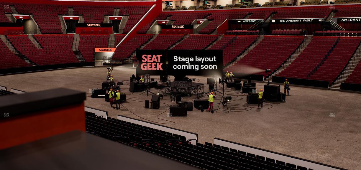 Amerant Bank Arena - Section Loge Box 115 B Seat View