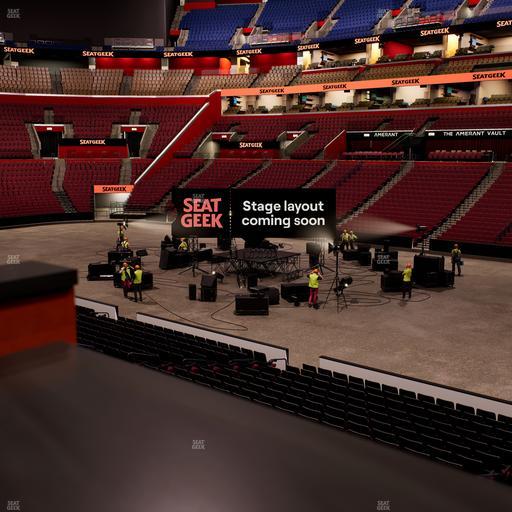 Amerant Bank Arena - Section Loge Box 115 B Seat View